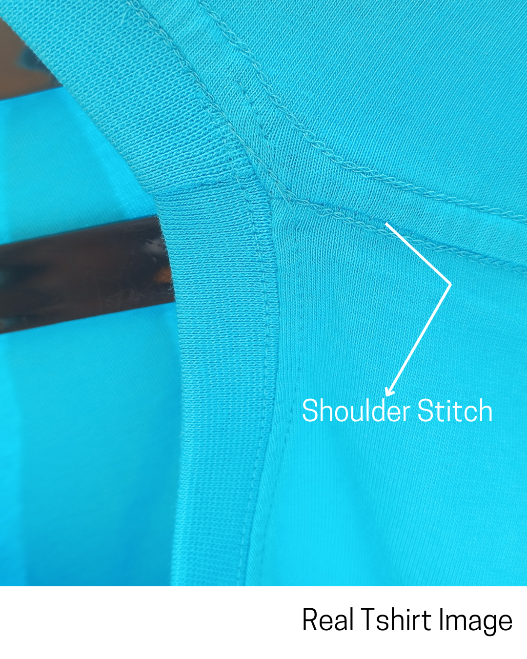 Limitless State Plain Cotton Round Neck T-Shirt - Skyblue