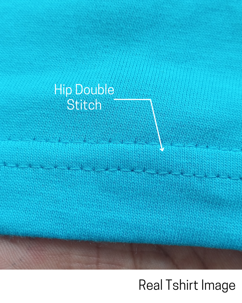 Limitless State Plain Cotton Round Neck T-Shirt - Skyblue