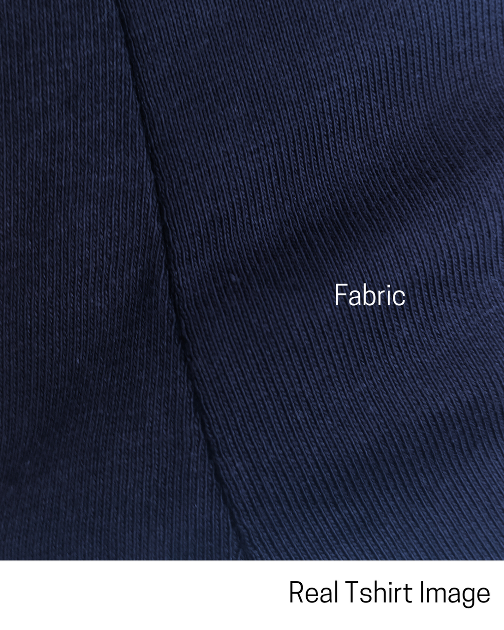 Limitless State Plain Cotton Round Neck T-Shirt - Navy Blue