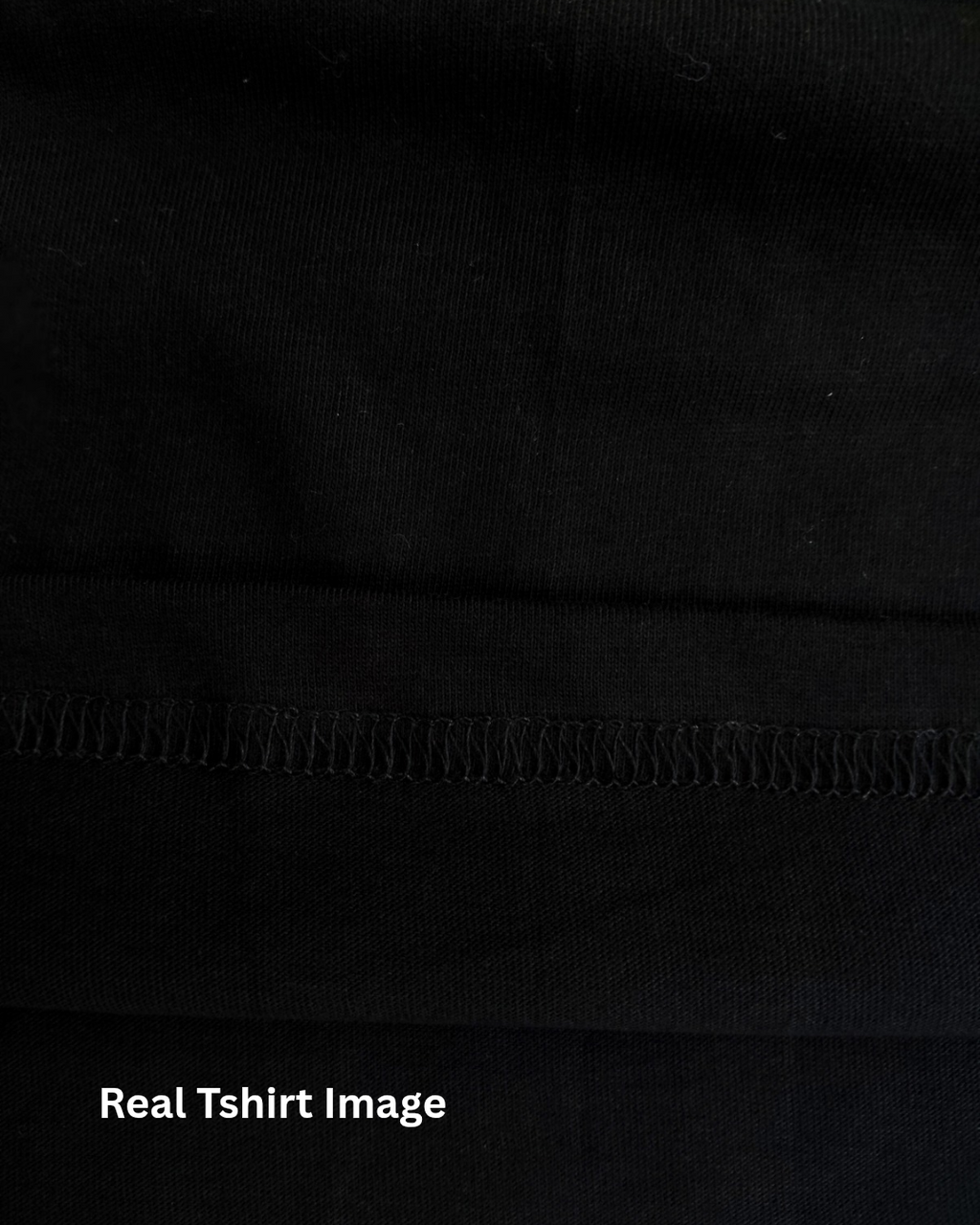 Limitless State Plain Cotton Round Neck T-Shirt - Black