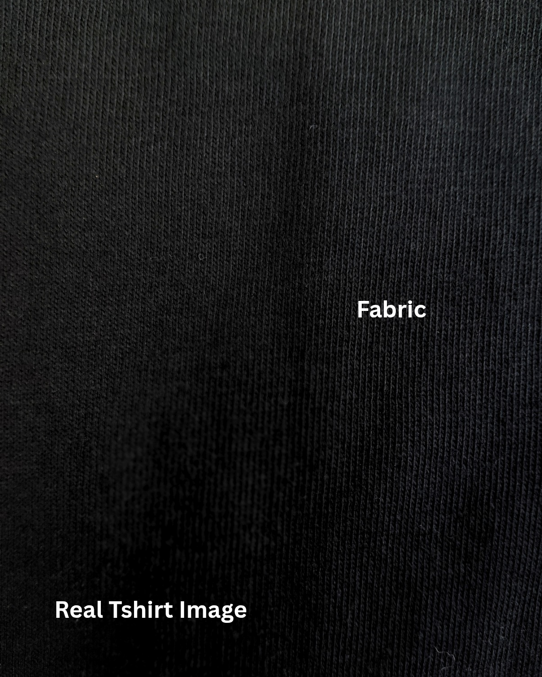 Limitless State Plain Cotton Round Neck T-Shirt - Black