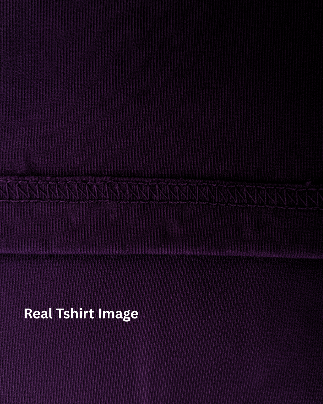 Limitless State Plain Cotton Round Neck T-Shirt - Purple