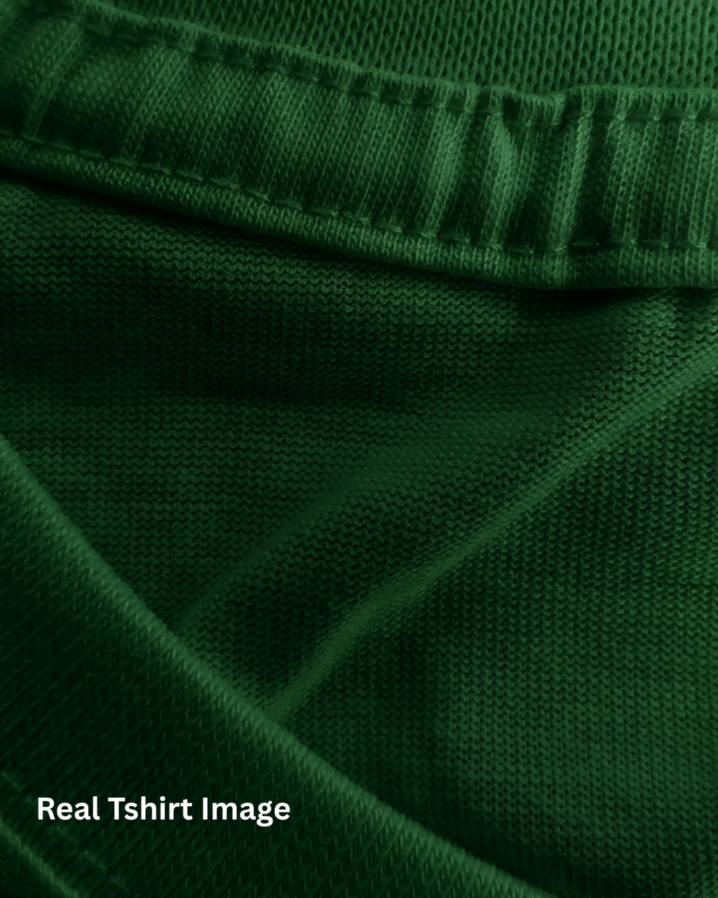 Limitless State Plain Cotton Round Neck T-Shirt - Green