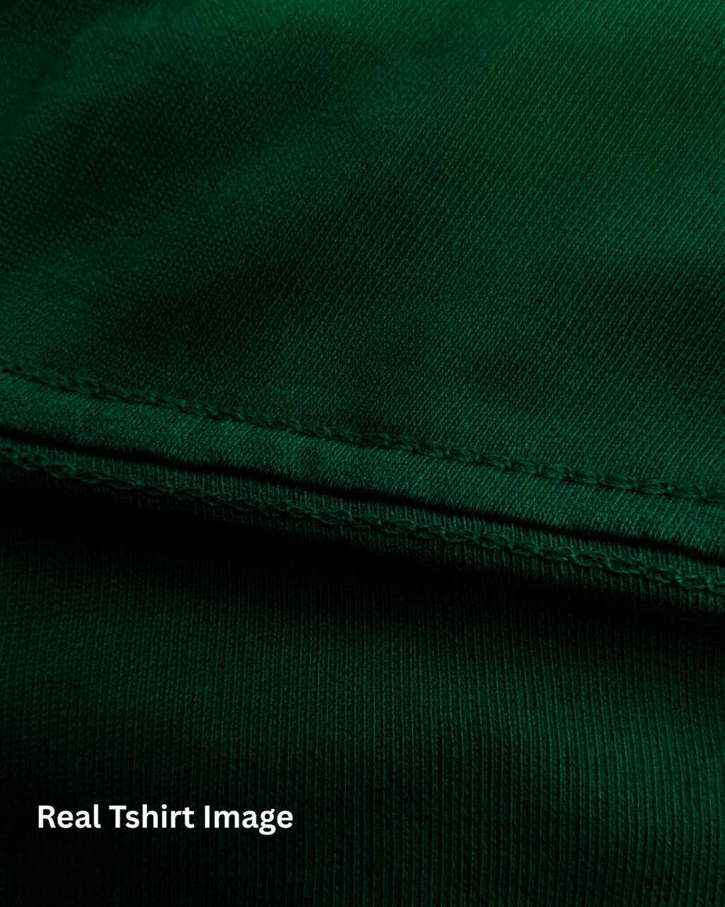 Limitless State Plain Cotton Round Neck T-Shirt - Green