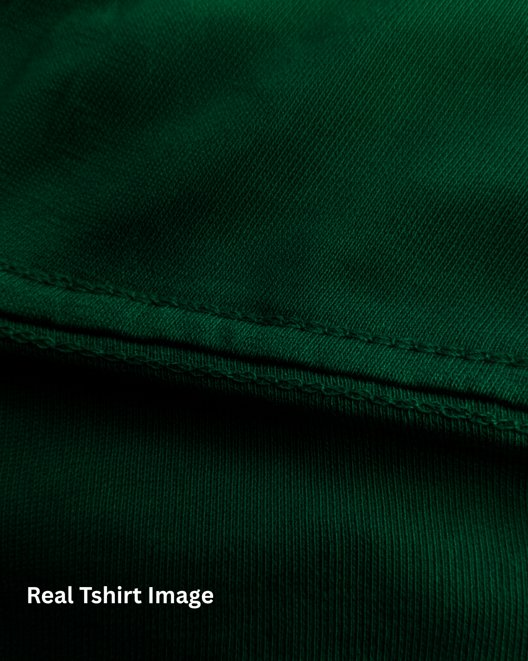 Limitless State Plain Cotton Round Neck T-Shirt - Green