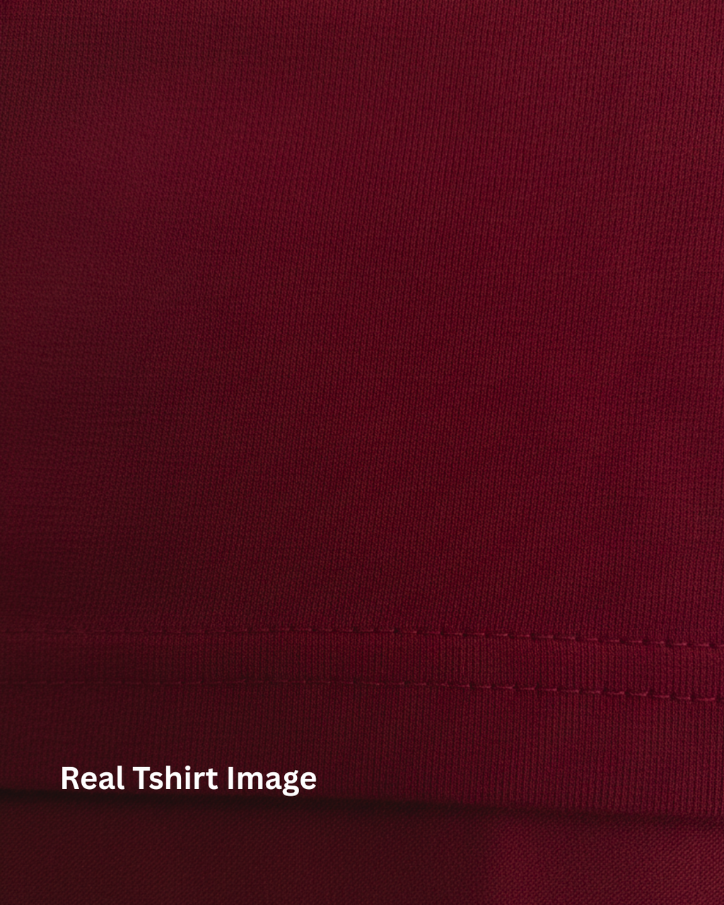 Limitless State Plain Cotton Round Neck T-Shirt - Maroon