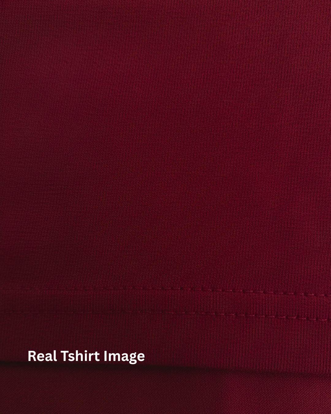 Limitless State Plain Cotton Round Neck T-Shirt - Maroon