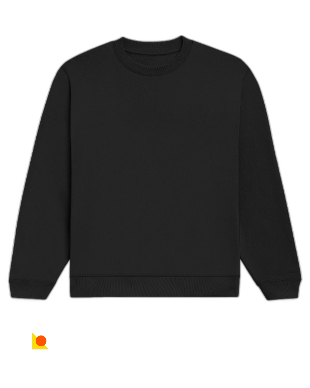 Limitless State Sweatshirt - Round Neck - Cotton - Black