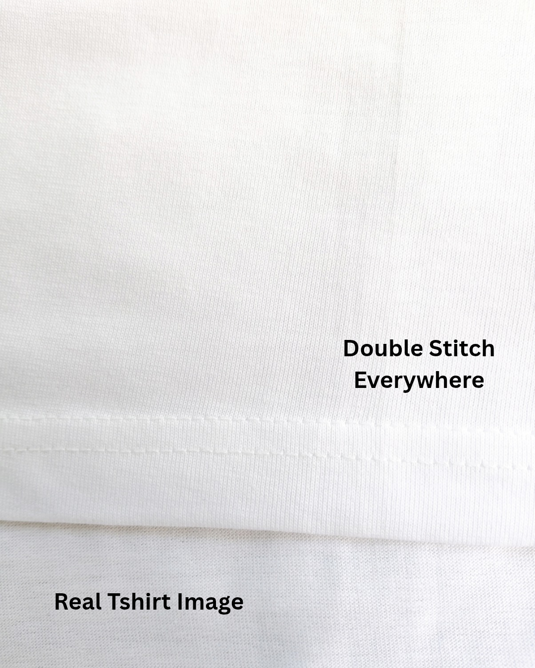 Limitless State Plain Cotton Round Neck T-Shirt - White