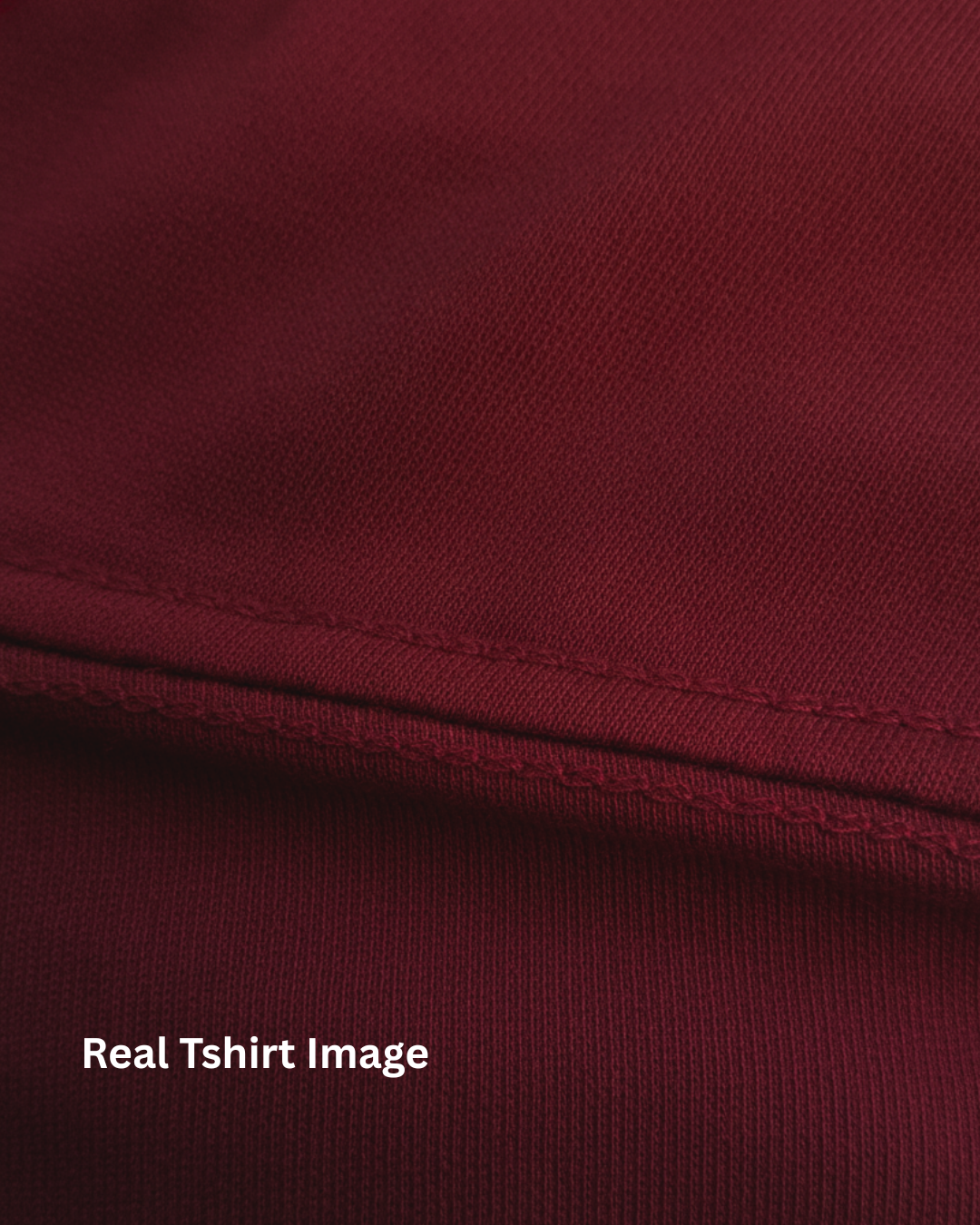 Limitless State Plain Cotton Round Neck T-Shirt - Maroon