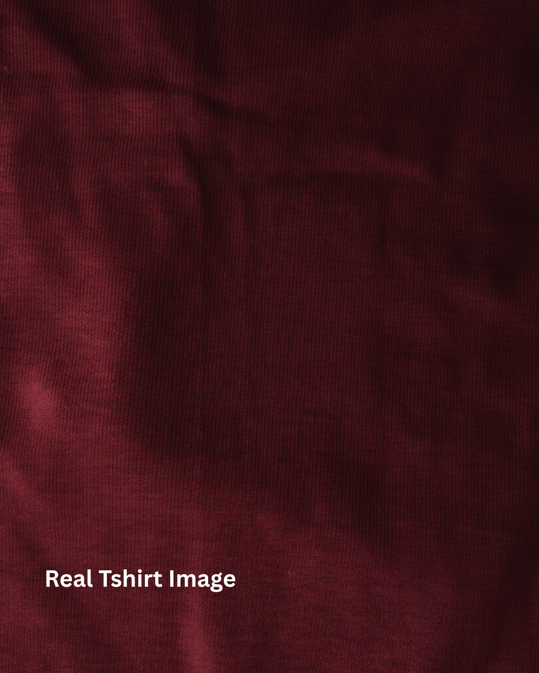 Limitless State Plain Cotton Round Neck T-Shirt - Maroon